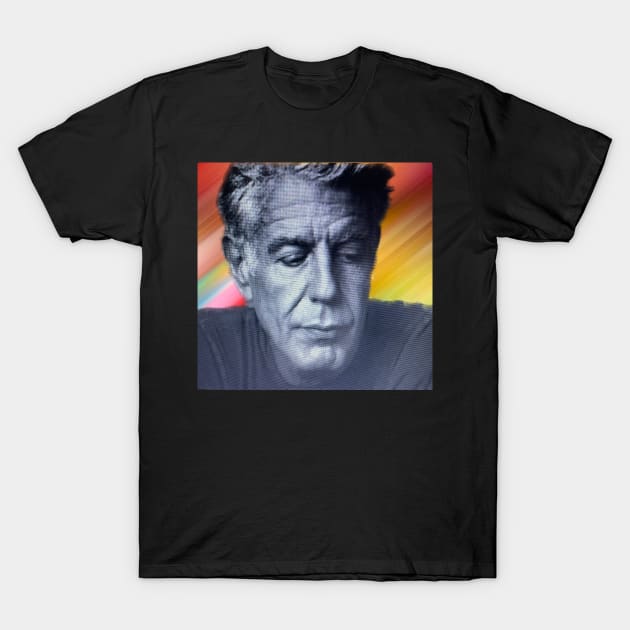 The Old Anthony Bourdain T-Shirt by mugimugimetsel